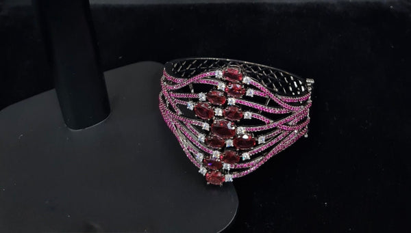Cz Bracelet 08243 - KRISHNA'S SWETA JEWELLERY