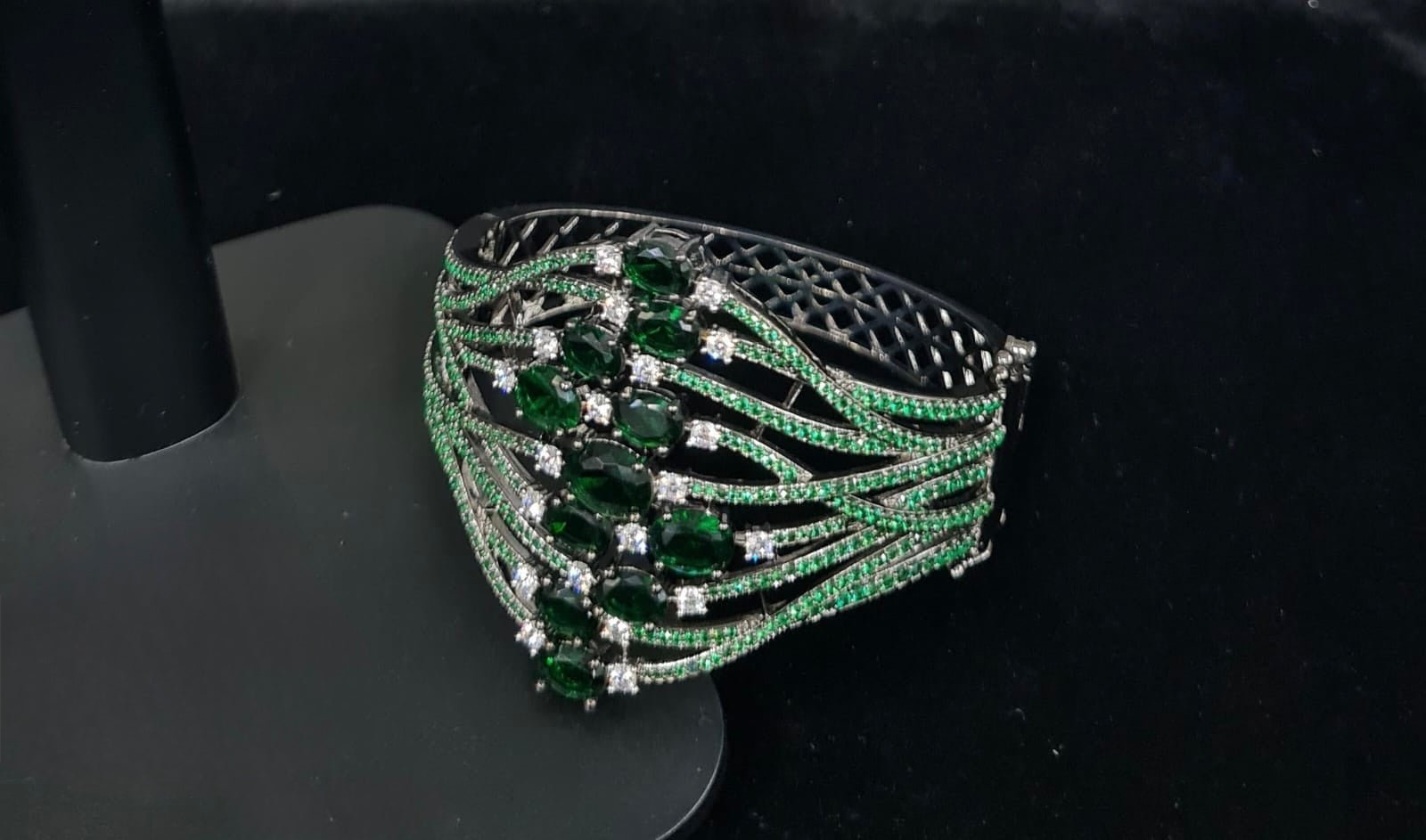 Cz Bracelet 08243 - KRISHNA'S SWETA JEWELLERY