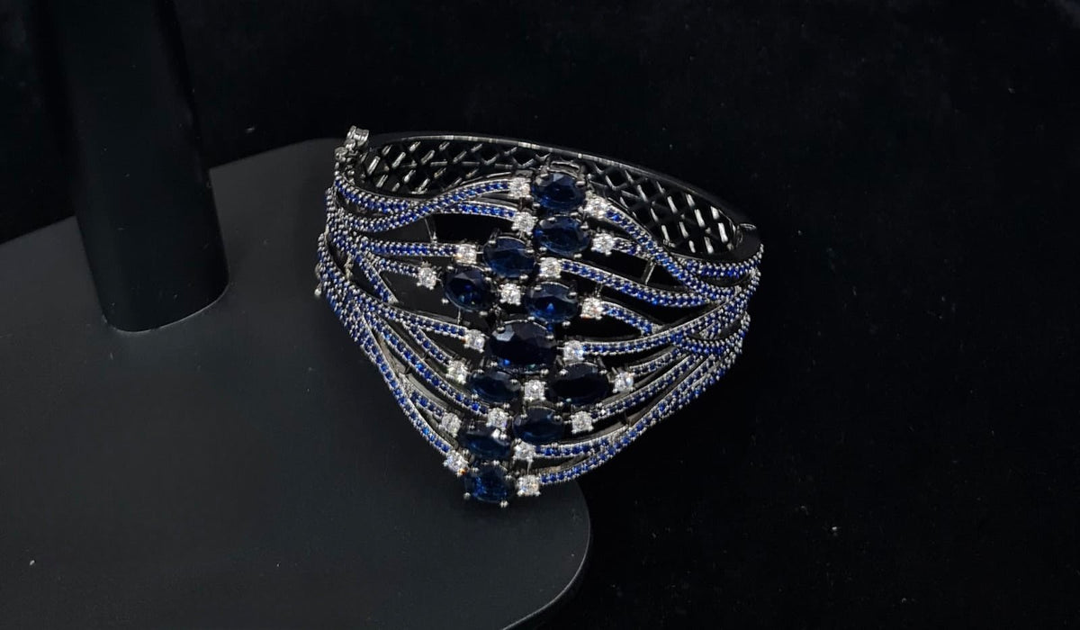 Cz Bracelet 08243 - KRISHNA'S SWETA JEWELLERY