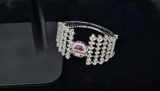 Cz Bracelet 08247 - KRISHNA'S SWETA JEWELLERY