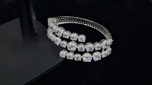 Cz Bracelet 08249 - KRISHNA'S SWETA JEWELLERY