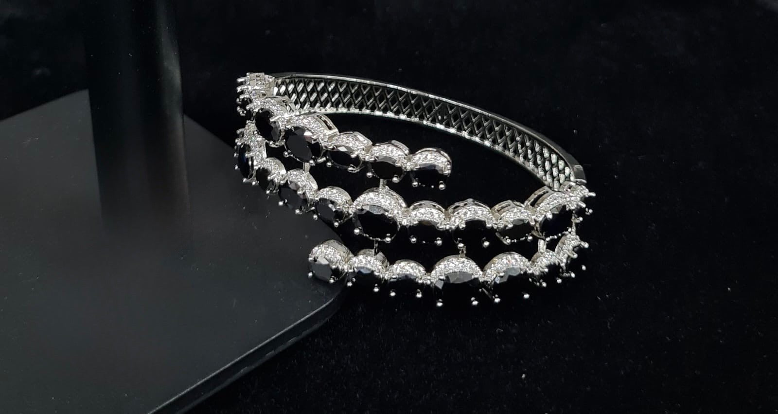 Cz Bracelet 08249 - KRISHNA'S SWETA JEWELLERY