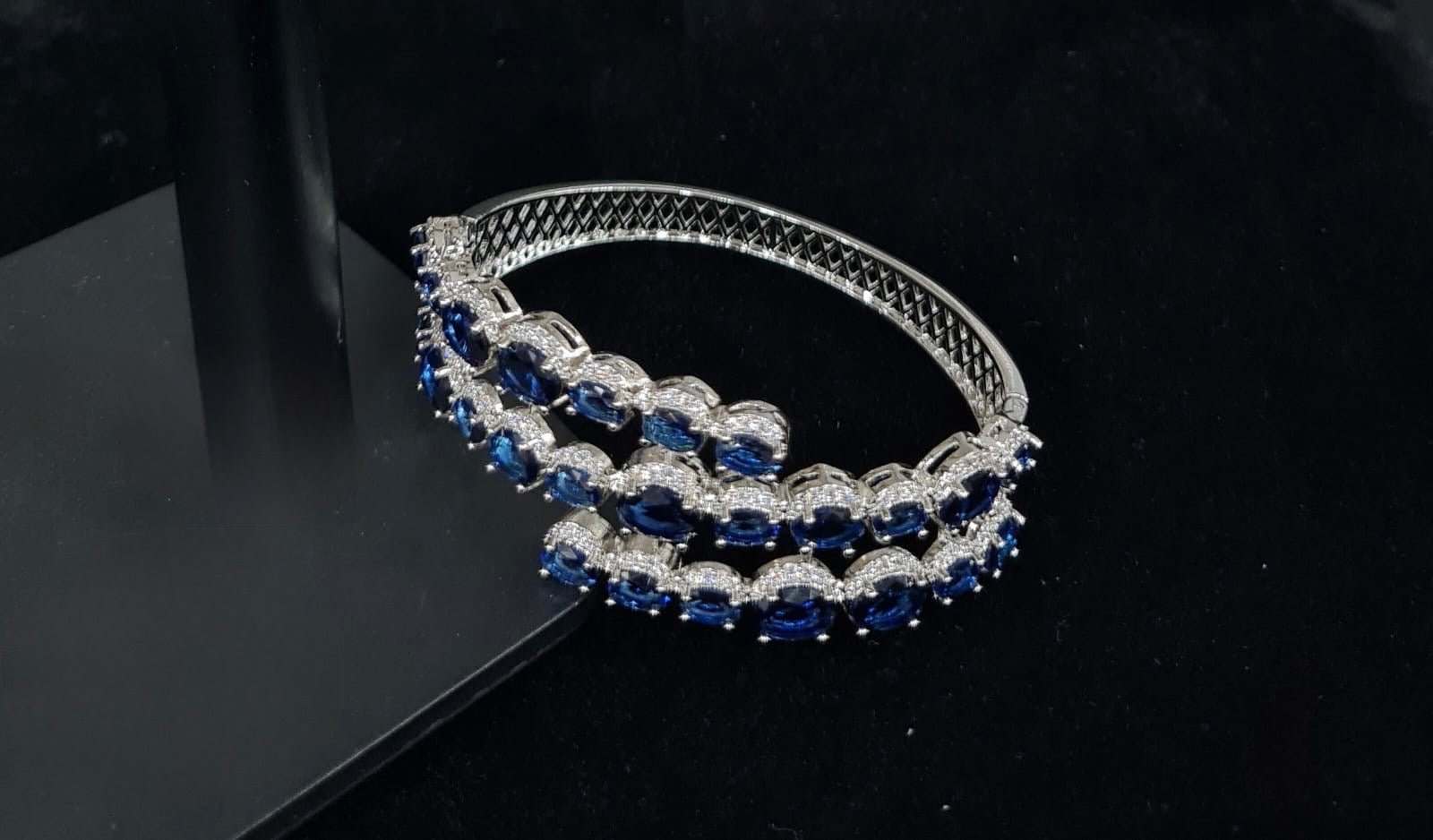 Cz Bracelet 08249 - KRISHNA'S SWETA JEWELLERY