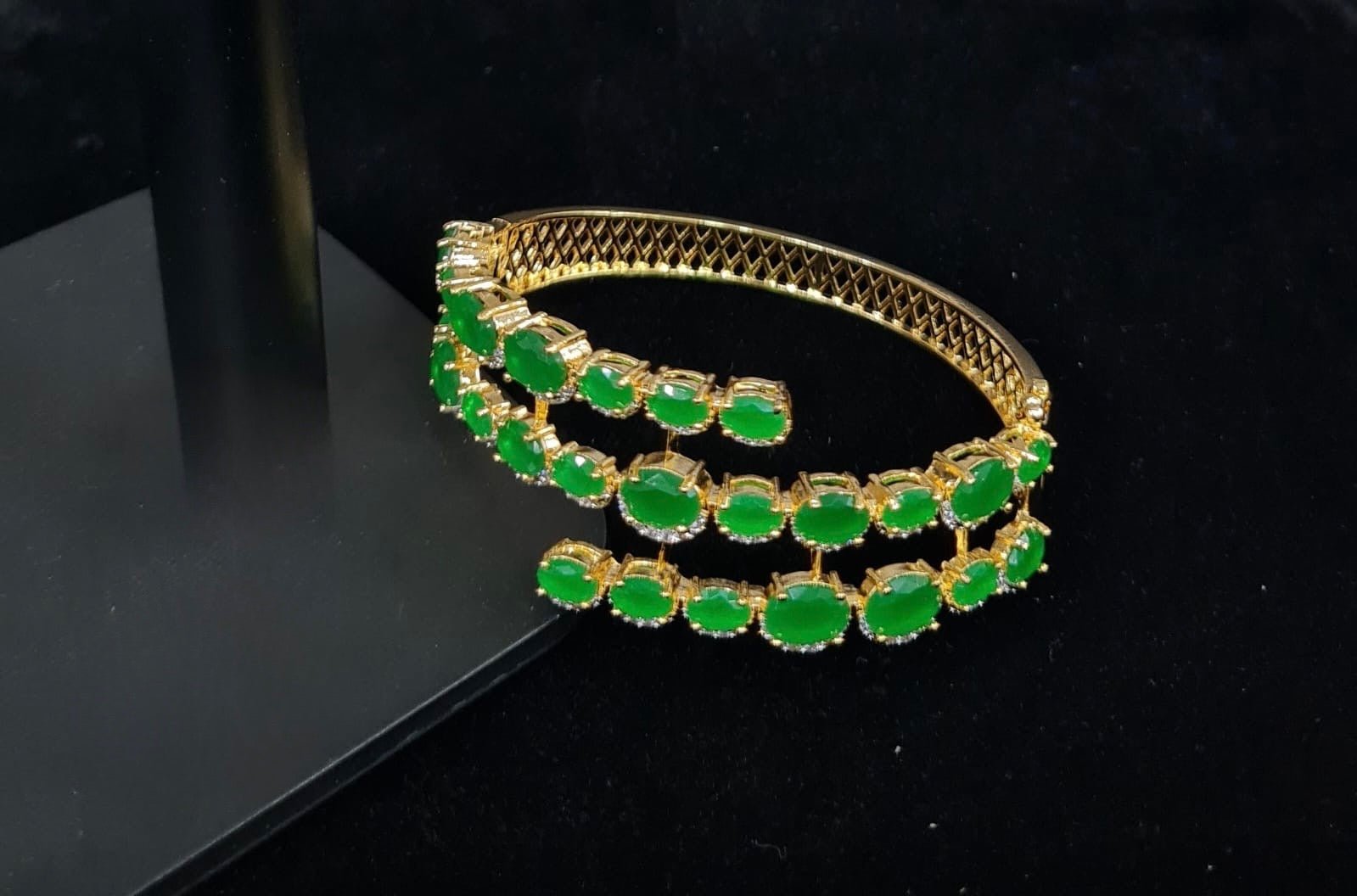 Cz Bracelet 08249 - KRISHNA'S SWETA JEWELLERY