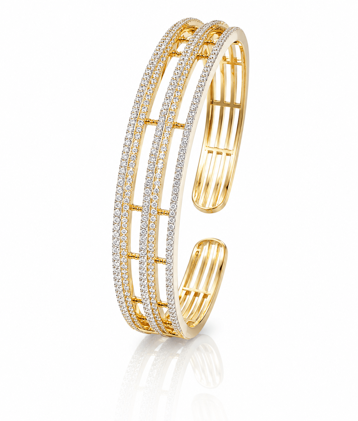 Cz Bracelet 08410 - KRISHNA'S SWETA JEWELLERY