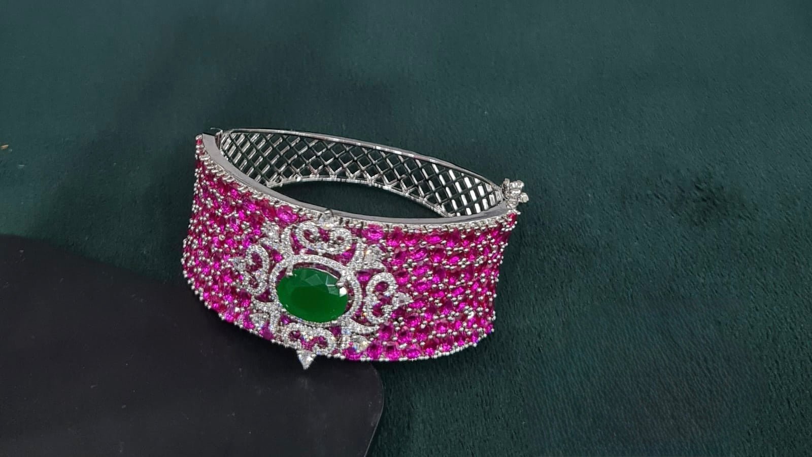 Cz Bracelet 08639 - KRISHNA'S SWETA JEWELLERY