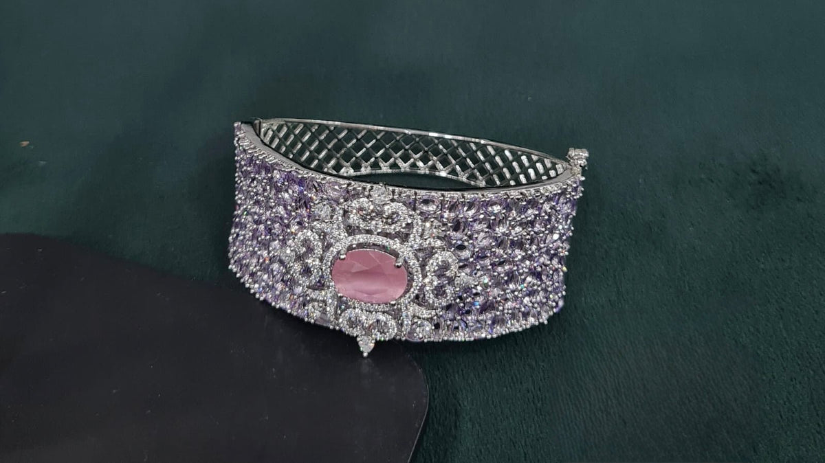 Cz Bracelet 08639 - KRISHNA'S SWETA JEWELLERY