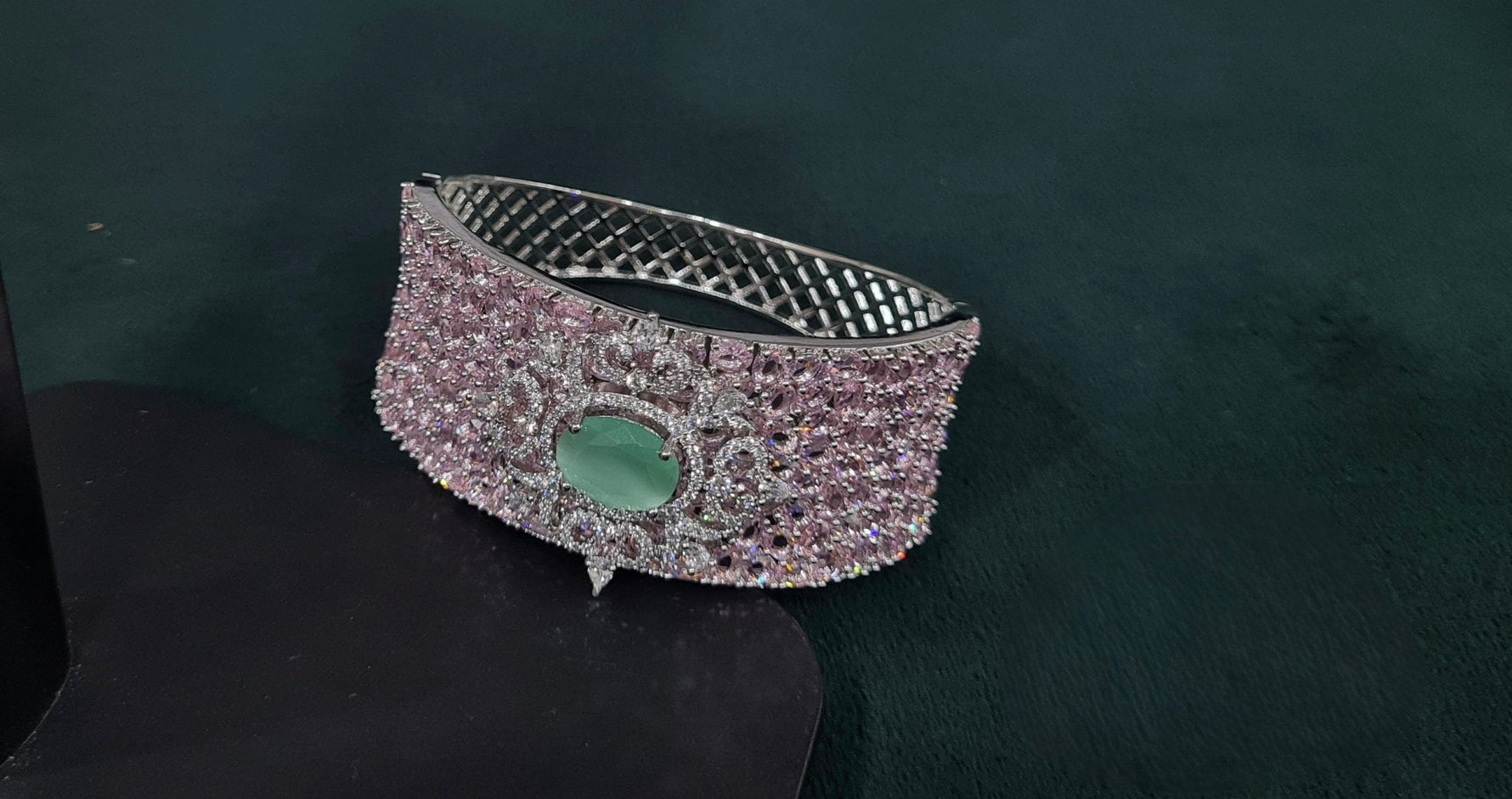 Cz Bracelet 08639 - KRISHNA'S SWETA JEWELLERY