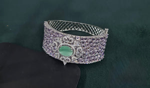 Cz Bracelet 08639 - KRISHNA'S SWETA JEWELLERY