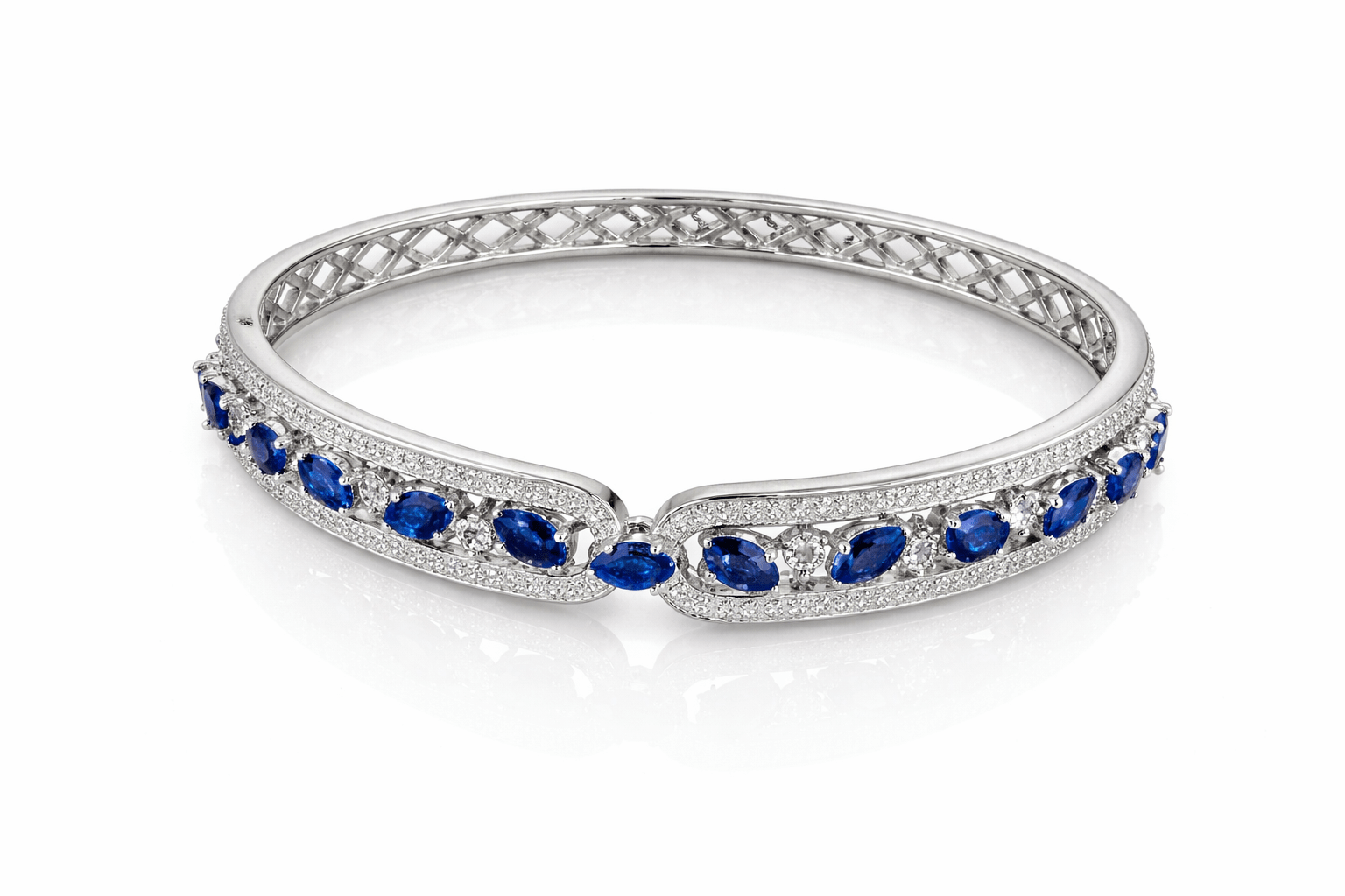 Cz Bracelet 09167 - KRISHNA'S SWETA JEWELLERY