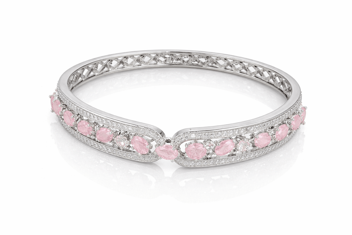 Cz Bracelet 09167 - KRISHNA'S SWETA JEWELLERY