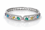 Cz Bracelet 09167 - KRISHNA'S SWETA JEWELLERY