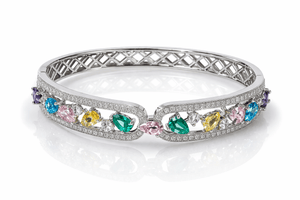 Cz Bracelet 09167 - KRISHNA'S SWETA JEWELLERY