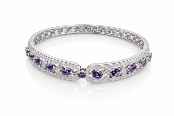 Cz Bracelet 09167 - KRISHNA'S SWETA JEWELLERY