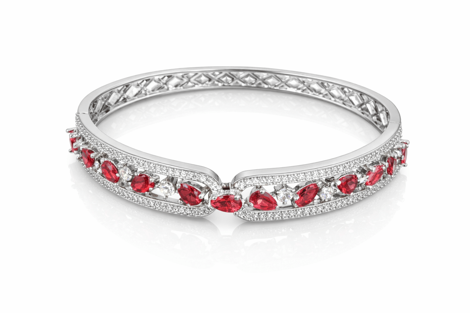 Cz Bracelet 09167 - KRISHNA'S SWETA JEWELLERY