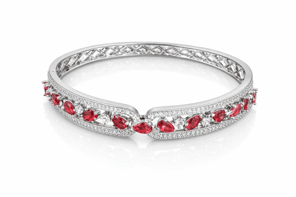 Cz Bracelet 09167 - KRISHNA'S SWETA JEWELLERY