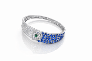 Cz Bracelet 09168 - KRISHNA'S SWETA JEWELLERY