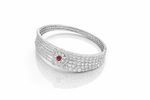 Cz Bracelet 09168 - KRISHNA'S SWETA JEWELLERY