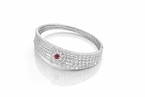 Cz Bracelet 09168 - KRISHNA'S SWETA JEWELLERY