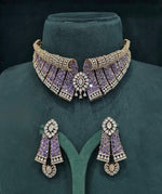 Cz Bride Set 05464 - KRISHNA'S SWETA JEWELLERY
