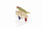 Cz Brooch 09424 - KRISHNA'S SWETA JEWELLERY