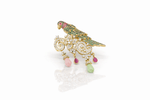 Cz Brooch 09424 - KRISHNA'S SWETA JEWELLERY