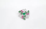 Cz Brooch 10571 - KRISHNA'S SWETA JEWELLERY