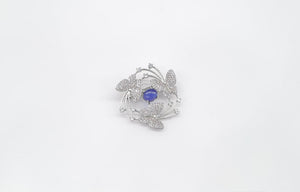 Cz Brooch 10571 - KRISHNA'S SWETA JEWELLERY