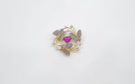 Cz Brooch 10571 - KRISHNA'S SWETA JEWELLERY