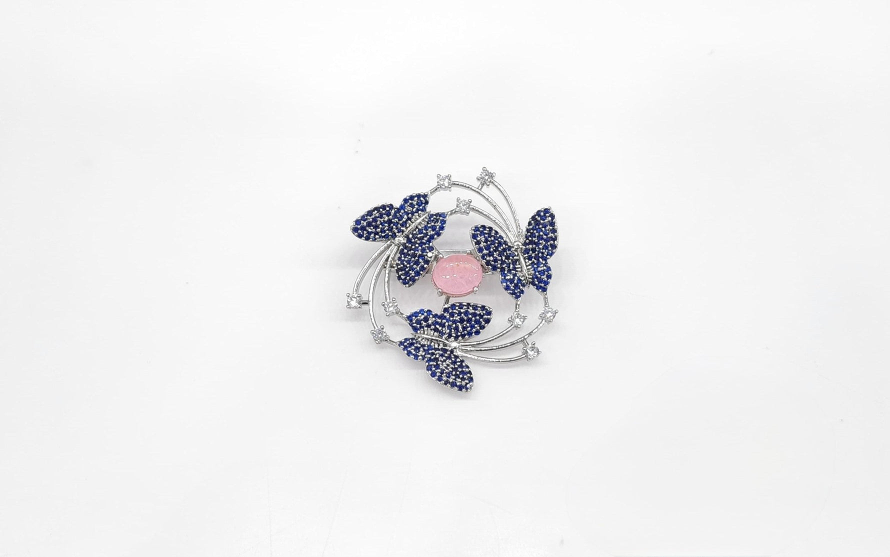 Cz Brooch 10571 - KRISHNA'S SWETA JEWELLERY