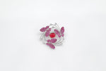 Cz Brooch 10571 - KRISHNA'S SWETA JEWELLERY