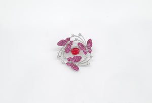 Cz Brooch 10571 - KRISHNA'S SWETA JEWELLERY