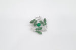 Cz Brooch 10571 - KRISHNA'S SWETA JEWELLERY