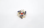 Cz Brooch 10571 - KRISHNA'S SWETA JEWELLERY