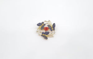 Cz Brooch 10571 - KRISHNA'S SWETA JEWELLERY
