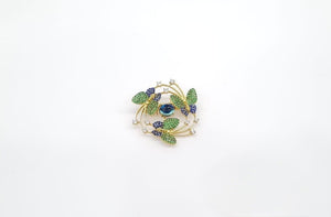Cz Brooch 10571 - KRISHNA'S SWETA JEWELLERY