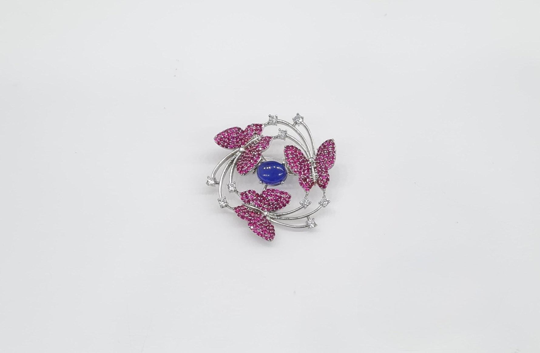 Cz Brooch 10571 - KRISHNA'S SWETA JEWELLERY
