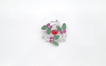 Cz Brooch 10571 - KRISHNA'S SWETA JEWELLERY