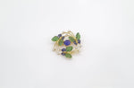 Cz Brooch 10571 - KRISHNA'S SWETA JEWELLERY