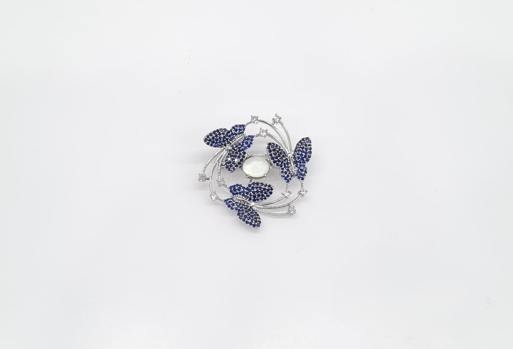 Cz Brooch 10571 - KRISHNA'S SWETA JEWELLERY