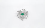 Cz Brooch 10571 - KRISHNA'S SWETA JEWELLERY
