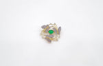 Cz Brooch 10571 - KRISHNA'S SWETA JEWELLERY