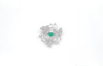 Cz Brooch 10571 - KRISHNA'S SWETA JEWELLERY