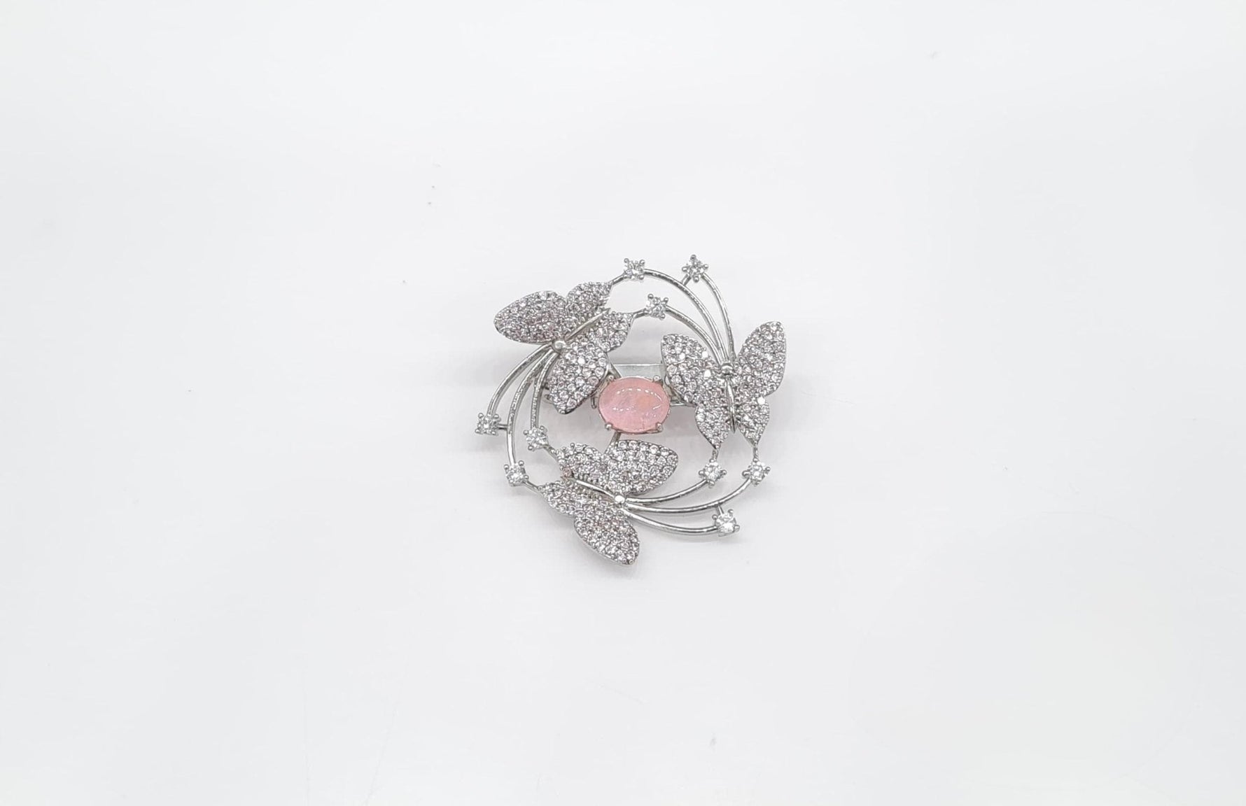 Cz Brooch 10571 - KRISHNA'S SWETA JEWELLERY