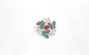 Cz Brooch 10571 - KRISHNA'S SWETA JEWELLERY