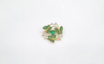 Cz Brooch 10571 - KRISHNA'S SWETA JEWELLERY