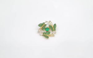 Cz Brooch 10571 - KRISHNA'S SWETA JEWELLERY