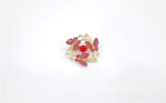 Cz Brooch 10571 - KRISHNA'S SWETA JEWELLERY