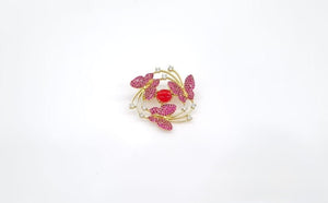 Cz Brooch 10571 - KRISHNA'S SWETA JEWELLERY