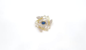 Cz Brooch 10571 - KRISHNA'S SWETA JEWELLERY